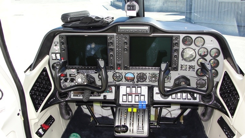 tecnam p2006t cockpit